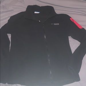 Black Columbia Titanium Fleece Jacket